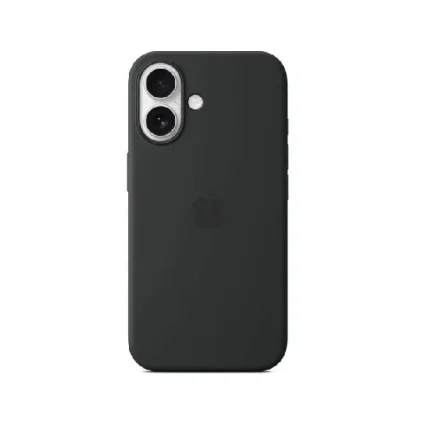 Phone case iPhone 16 Silicone Case with MagSafe Black (A3313)